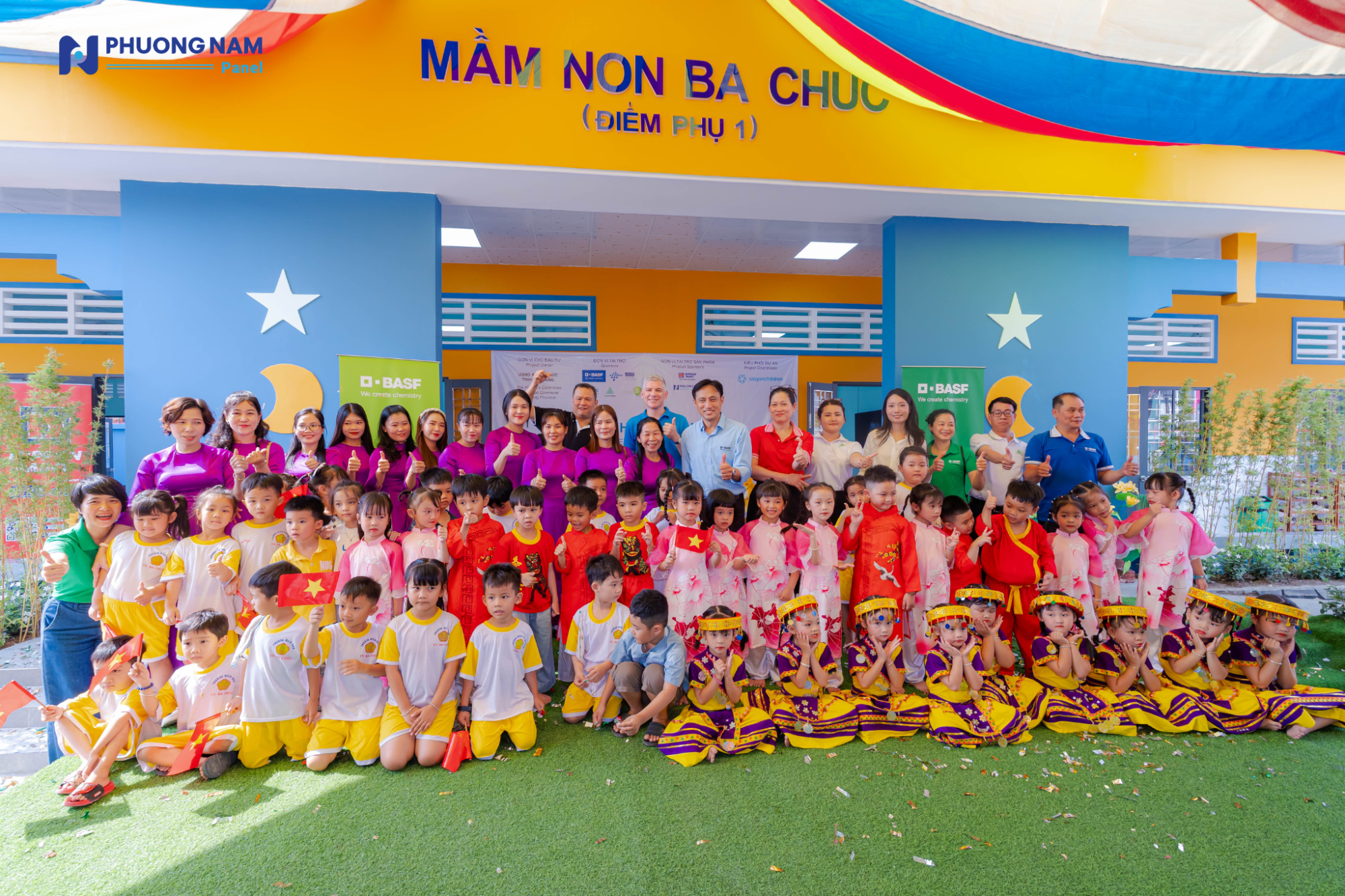 KHÁNH THÀNH TRƯỜNG MẪU GIÁO BA CHÚC - NGÔI NHÀ MỚI CHO NHỮNG “MẦM XANH” ĐẤT NƯỚC