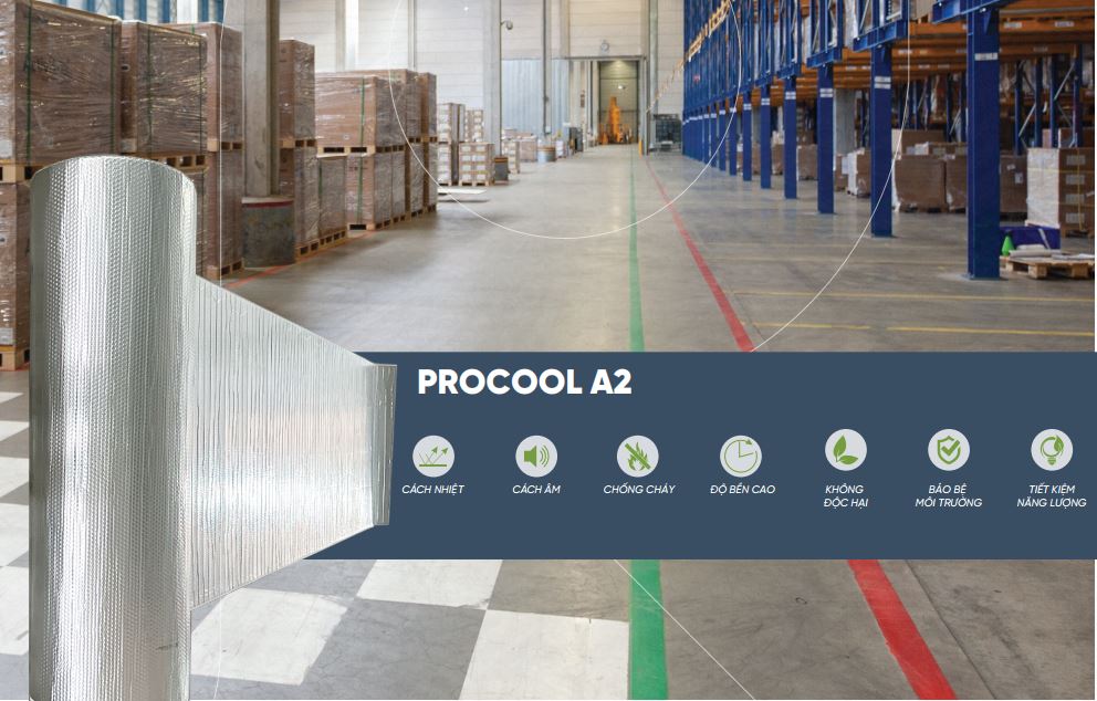 ProCoolエコエアバッグ断熱シート-防熱トタン屋根