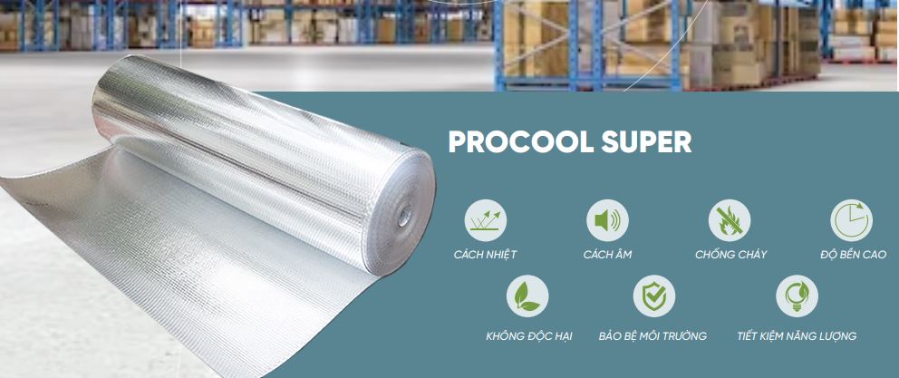 ProCoolエコエアバッグ断熱シート-防熱トタン屋根