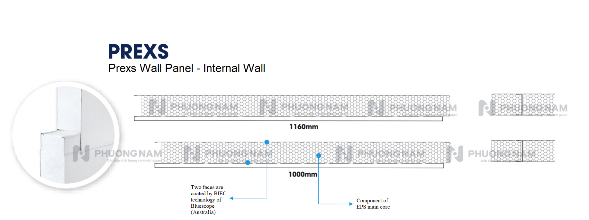Prexs Wall Panel - Internal Wall