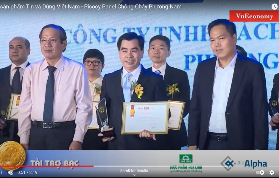 Top 100 sản phẩm Tin và Dùng Việt Nam - Sandwich Panel PROCY Tấm PIR cao cấp Phương Nam